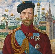 Boris Kustodiev Tsar Nicholas II oil on canvas